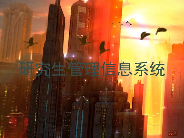研究生管理信息系统