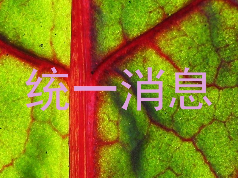 统一消息