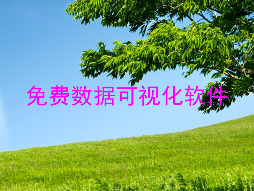免费数据可视化软件