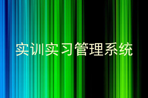 实训实习管理系统