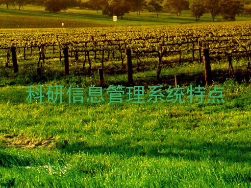 科研信息管理系统特点