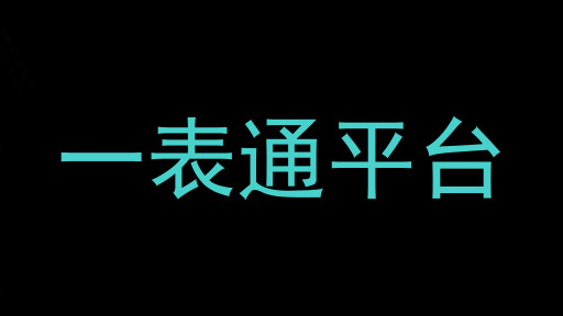 一表通平台