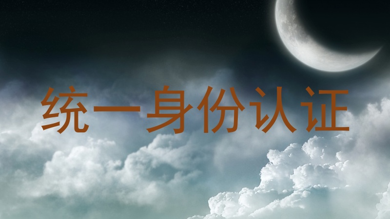 统一身份认证