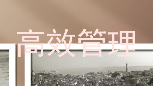 高效管理