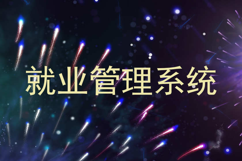 就业管理系统