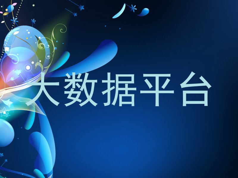 大数据平台
