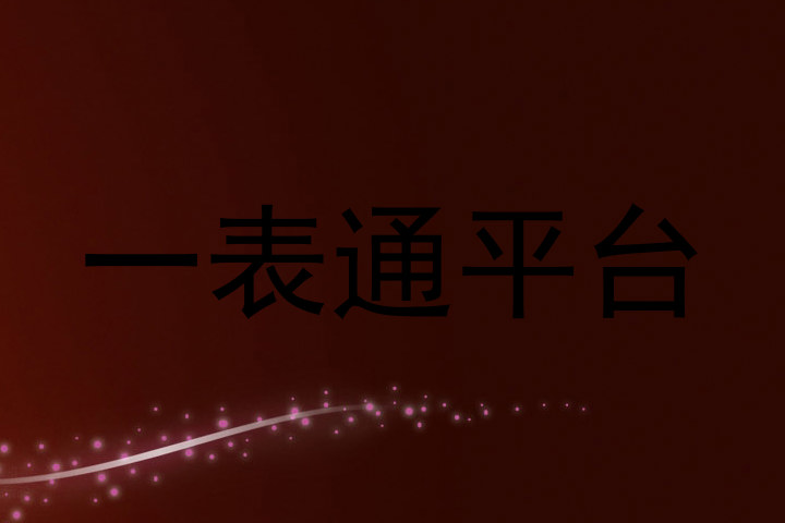 一表通平台