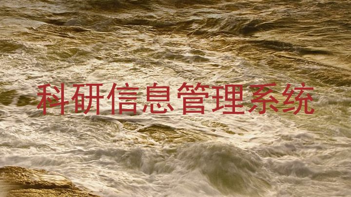 科研信息管理系统