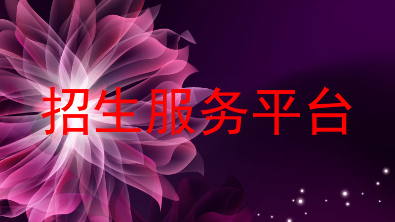 招生服务平台