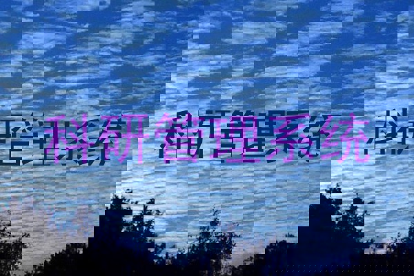 科研成果管理系统