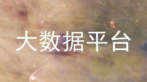 大数据平台