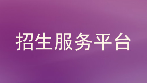 招生服务平台