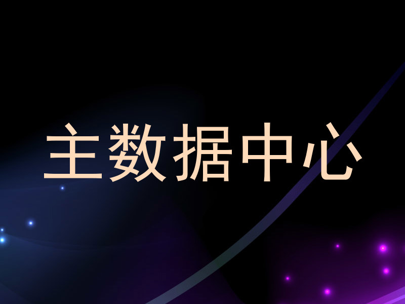 主数据中心