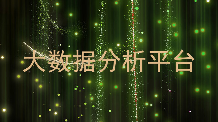 大数据分析平台