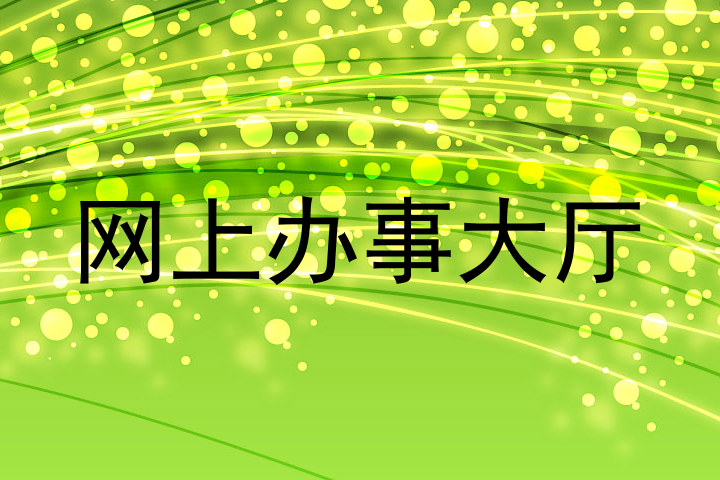 网上办事大厅