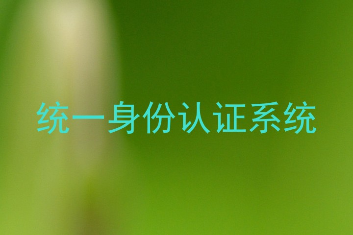 统一身份认证系统