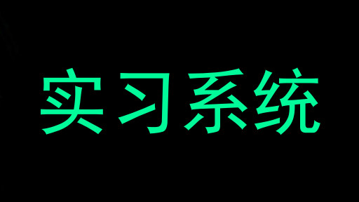 实习系统