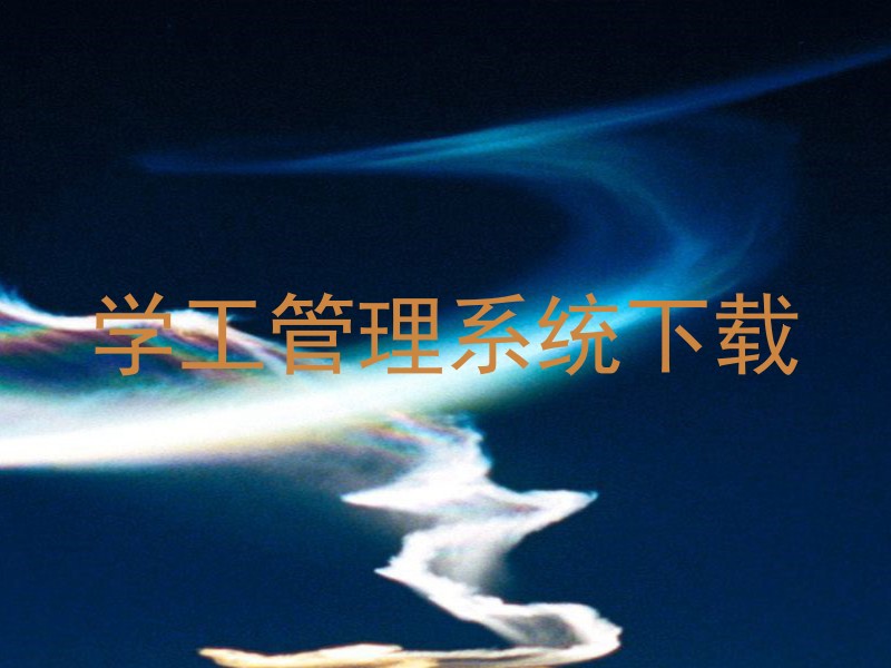 学工管理系统下载