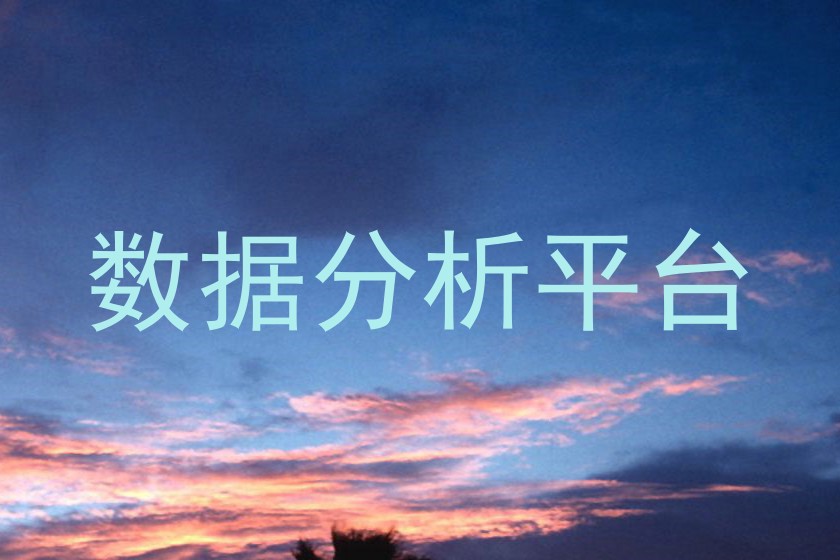 数据分析平台
