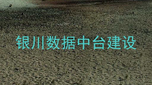 银川数据中台建设