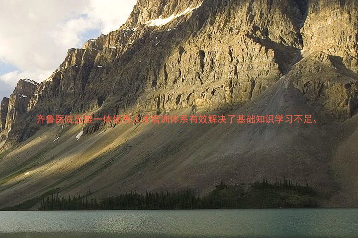 齐鲁医院五维一体优秀人才培训体系有效解决了基础知识学习不足、