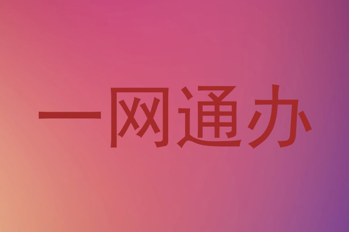 一网通办
