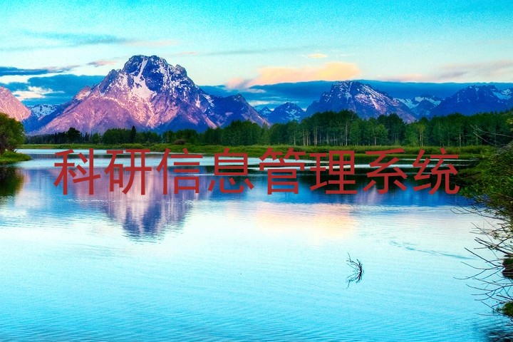 科研信息管理系统
