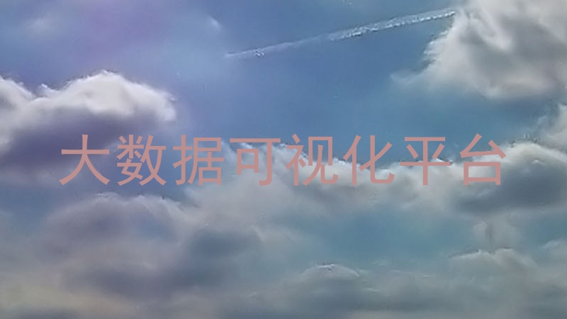 大数据可视化平台