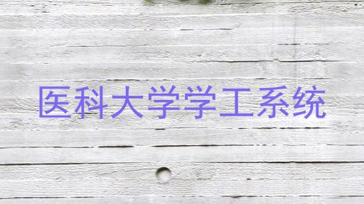 医科大学学工系统