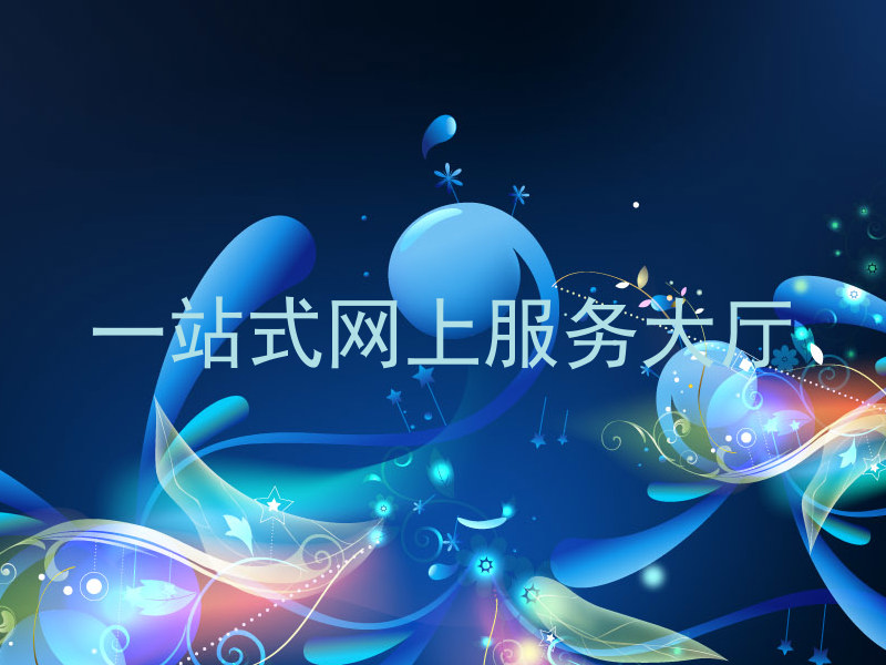 一站式网上服务大厅