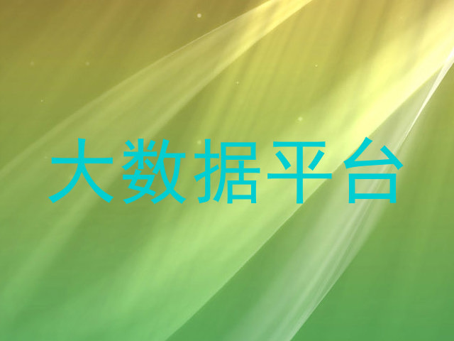 大数据平台