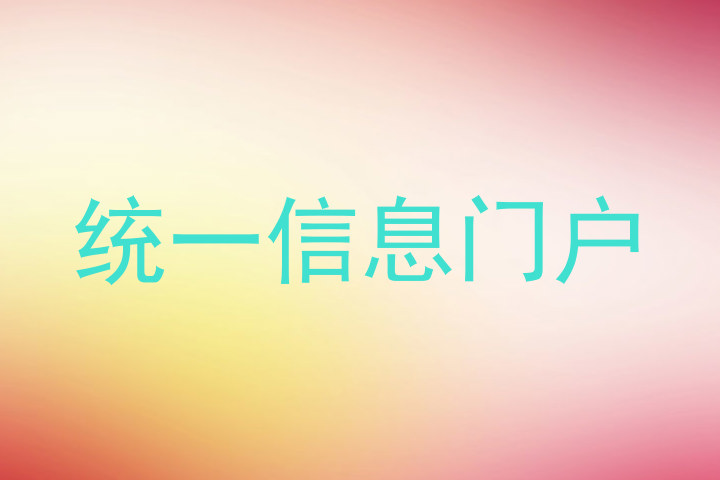 统一信息门户