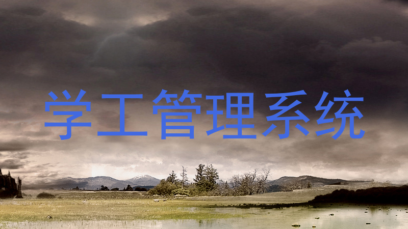 学工管理系统