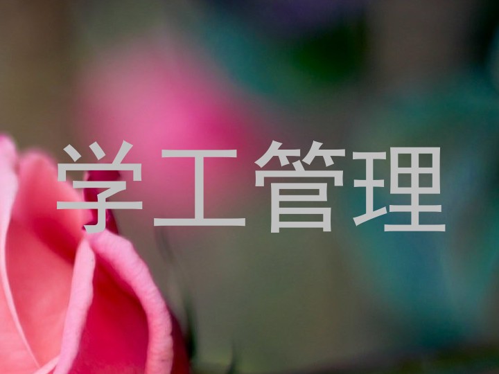 学工管理