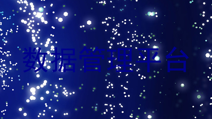 数据管理平台