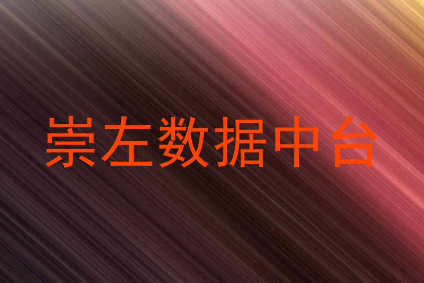 崇左数据中台