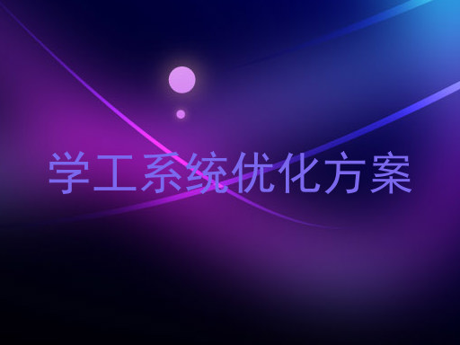 学工系统优化方案
