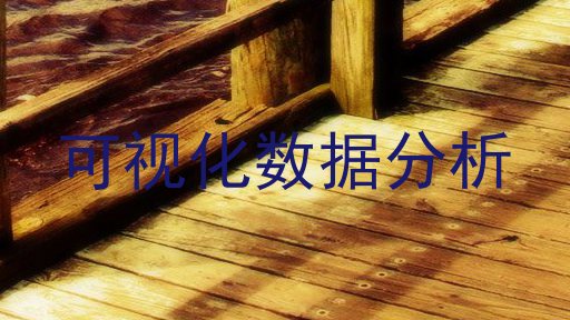 可视化数据分析