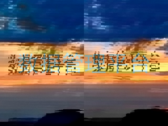 数据管理平台