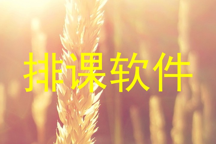 排课软件
