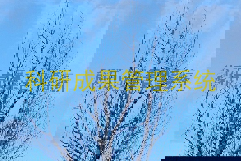 科研成果管理系统