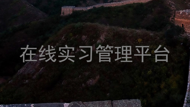 在线实习管理平台