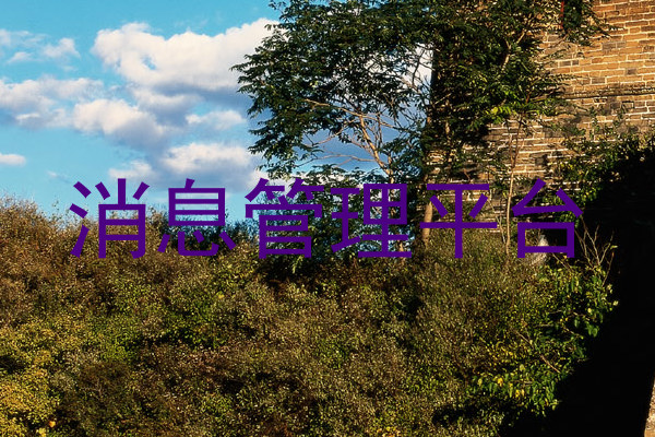 消息管理平台
