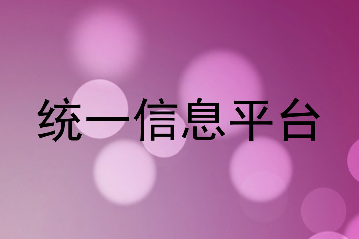 统一信息平台