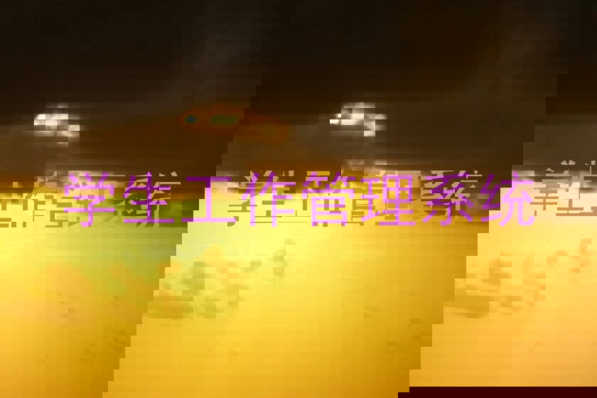 学生工作管理系统