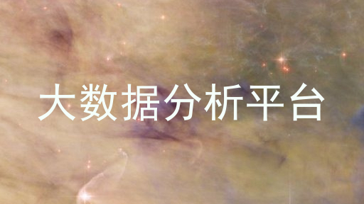 大数据分析平台