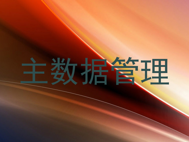 主数据管理