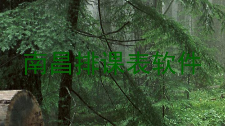 南昌排课表软件