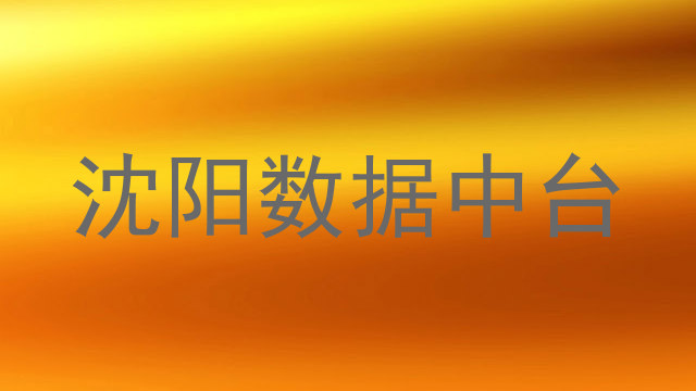 沈阳数据中台
