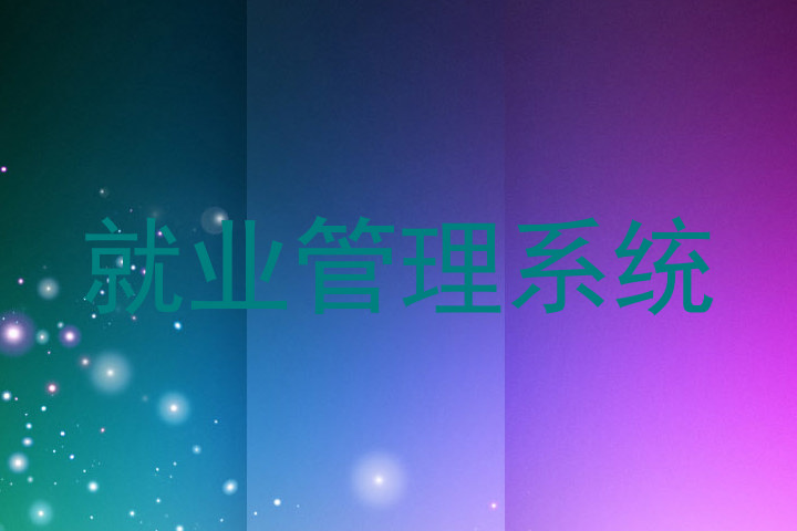就业管理系统